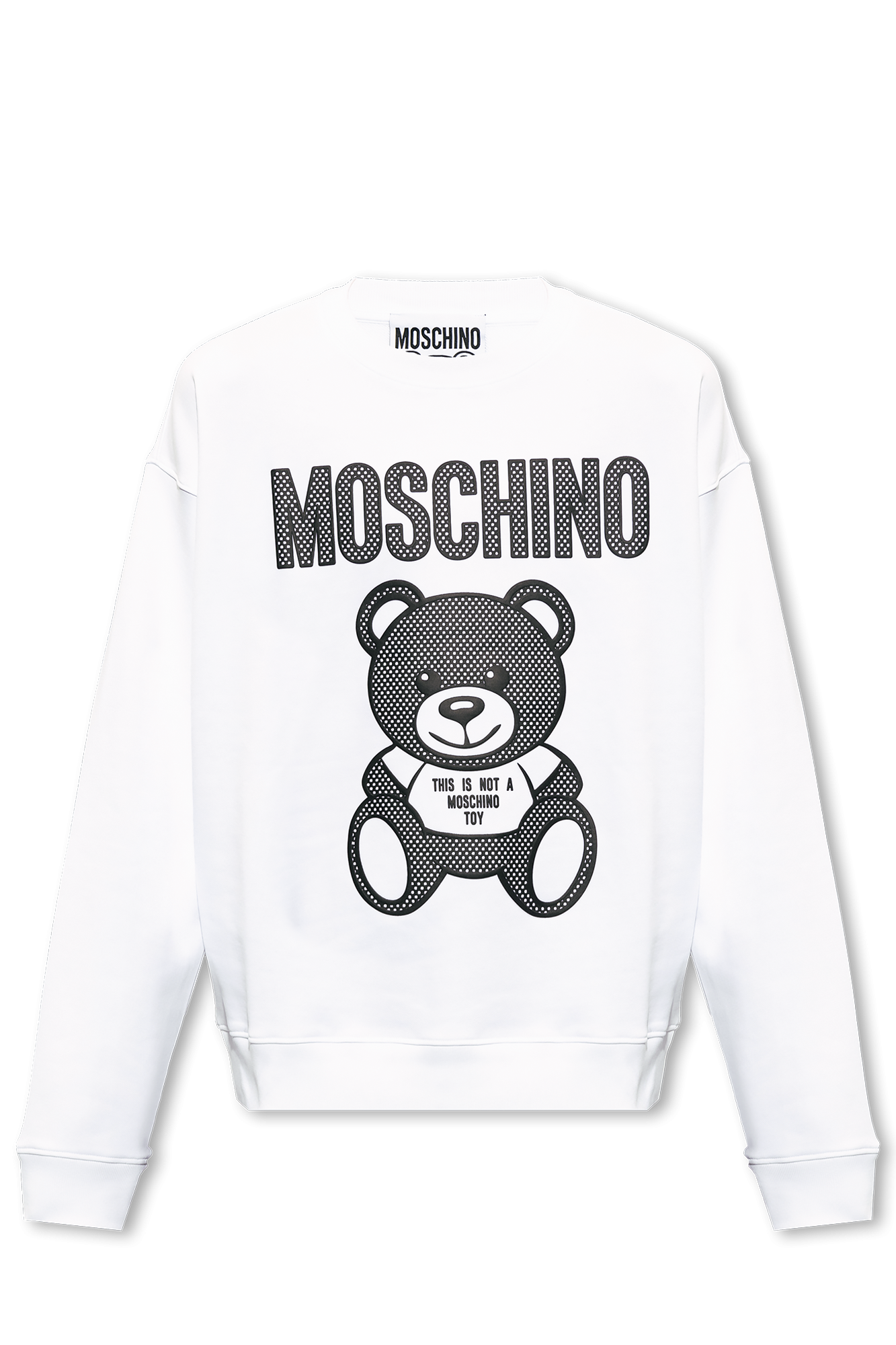 Moschino best sale sweatshirt womens